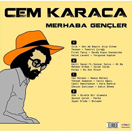 Cem Karaca - Merhaba Gençler 2018 ( 2 Plak)  