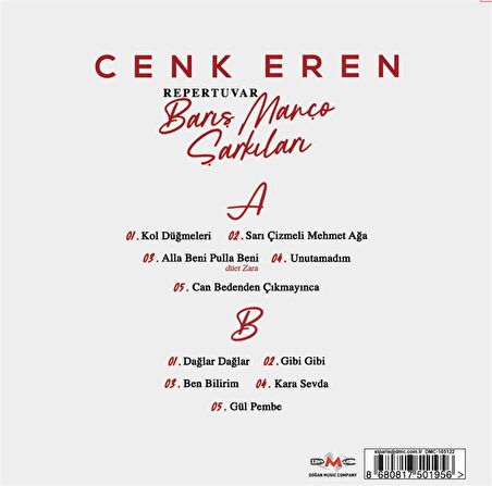 Cenk Eren - Repertuvar Şarkıları  (Plak)  