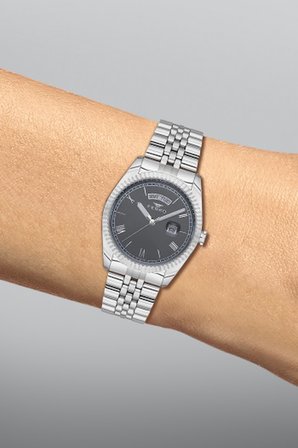 Ferro F11130A-A4 Quartz Çelik Gri 41 mm Erkek Kol Saati