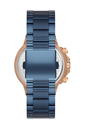 Ferro FM31168A-T Quartz Çelik Lacivert 47 mm Fonksiyonları Aktif Erkek Kol Saati