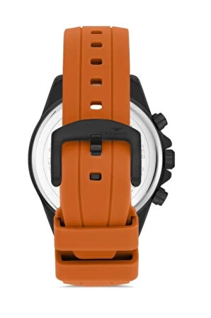 Turuncu Silikon Kordon Erkek Kol Saati FM11379DWT-ZL