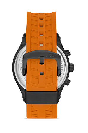 Ferro Turuncu Silikon Kordon Erkek Kol Saati LFM31354D-ZO