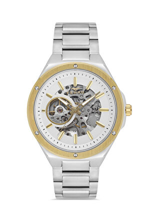 Ferro Gümüş Çelik Kordon Erkek Kol Saati LF31443A-D