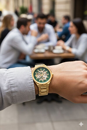 Ferro Gold Çelik Kordon Otomatik Erkek Kol Saati LF31443A-B6