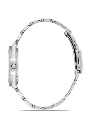 Ferro Quartz Çelik Rose/Gri 34 mm Kadın Kol Saati