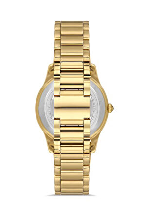 Ferro Quartz Çelik Altın Rengi 32 mm Kadın Kol Saati
