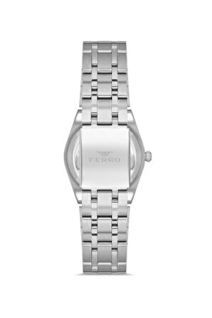 Ferro Quartz Çelik Gri 32 mm Kadın Kol Saati