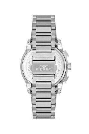 Gümüş Çelik Kordon Erkek Kol Saati FM11520AWT-A15