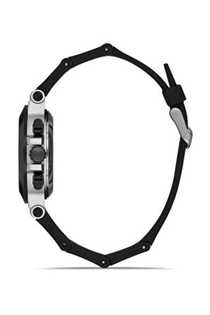 Siyah Silikon Kordon Erkek Kol Saati FM11539DWT-J2