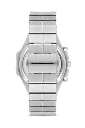 Ferro Quartz Çelik Gri Siyah Kadran Fonksiyonları Aktif 42 mm Erkek Kol Saati