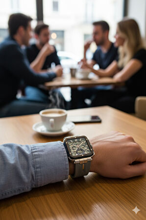 Ferro Gri Silikon Kordon Erkek Kol Saati LFM11572DWT-ZT2