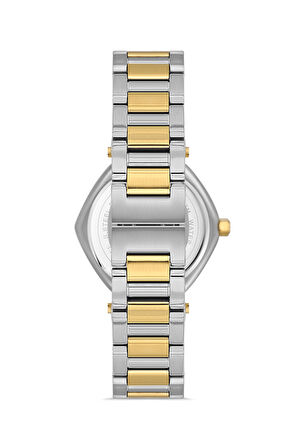 Ferro FL43006A-D Quartz Çelik Altın/Gri 32 mm Kadın Kol Saati