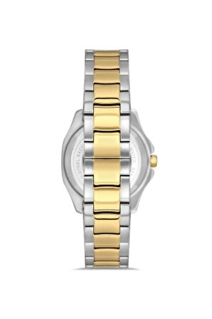 Sarı ve Gümüş Çelik Kordon Kadın Kol Saati FL43008A-D