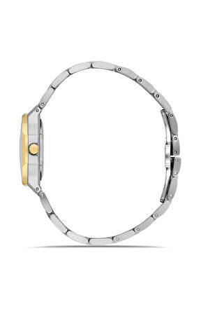 Ferro Sarı ve Gümüş Çelik Kordon Kadın Kol Saati FL21616AWT-D8