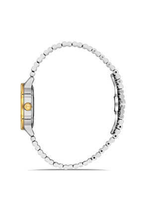 Sarı ve Gümüş Çelik Kordon Kadın Kol Saati FL43010A-D3