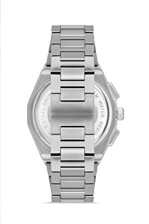 Ferro FM43013A-A2 Quartz Çelik Gri Siyah Kadran 43 mm Erkek Kol Saati