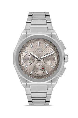 Gümüş Çelik Kordon Erkek Kol Saati FM43013A-A2