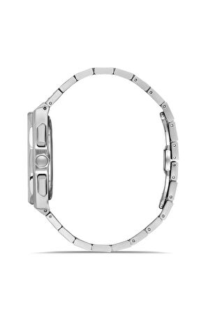 Gümüş Çelik Kordon Erkek Kol Saati FM43013A-A2