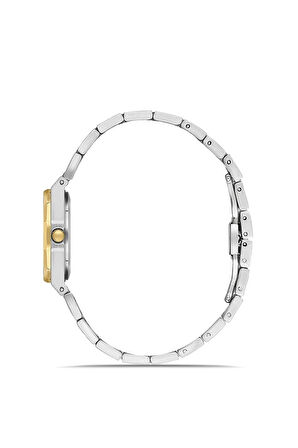 Sarı Çelik Kordon Kadın Kol Saati FL43014A-B