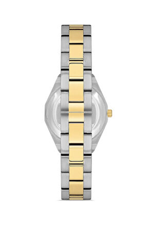 Sarı Çelik Kordon Kadın Kol Saati FL43014A-B