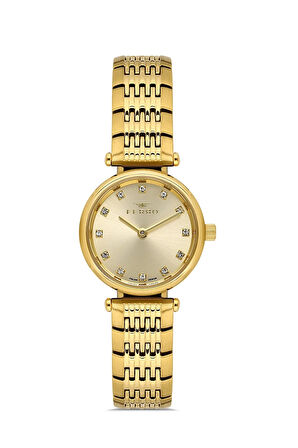 Sarı ve Gümüş Çelik Kordon Kadın Kol Saati FL43020A-D6