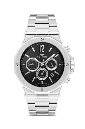 Gümüş Çelik Kordon Erkek Kol Saati FM43020A-A3