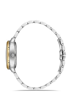 Ferro FL21625AWT-D Quartz Çelik Altın/Gri 32 mm Kadın Kol Saati 
