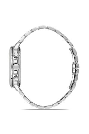 Gümüş Çelik Kordon Erkek Kol Saati FM11627AWT-A15