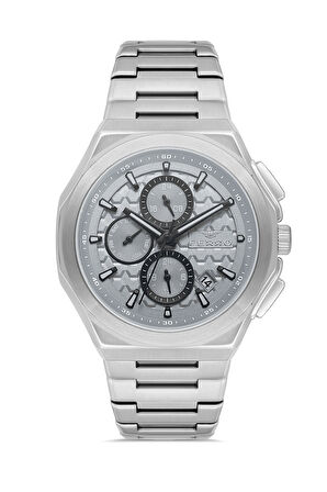 Ferro FM43024A-A4 Quartz Çelik Gri 43 mm Tüm Fonksiyonlar Aktif Erkek Kol Saati
