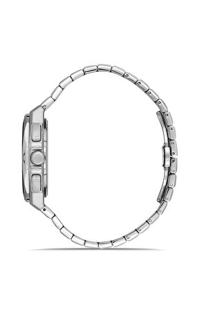 Ferro FM43024A-A4 Quartz Çelik Gri 43 mm Tüm Fonksiyonlar Aktif Erkek Kol Saati