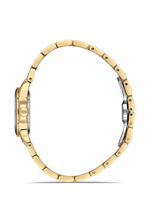 Ferro FL43030A-B4 Quartz Çelik Altın Rengi 26 mm Kadın Kol Saati