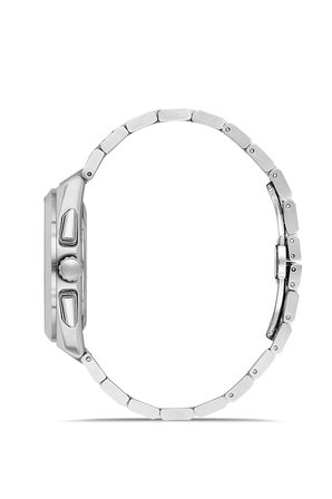 Ferro FM43037A-A2 Quartz Çelik Gri Siyah Kadran 42 mm Erkek Kol Saati