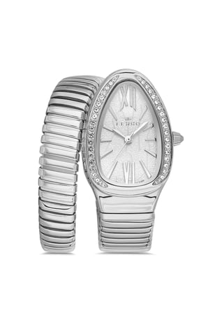 Ferro FL40154A-A Quartz Çelik Gri 25 mm Kadın Kol Saati