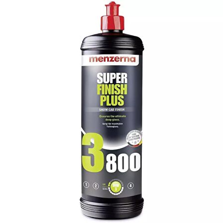 Green 400 & Medium Cut 2500 Super Finish 3800 Set 3 X 1 Litre