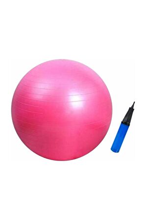 65 cm Pilates Topu Pembe ( Pompa)