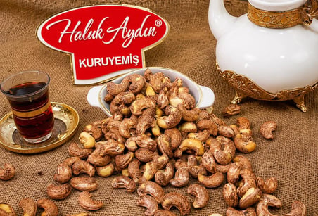 Haluk Aydın Kuruyemiş Kavrulmuş Zarlı Kaju 1 KG