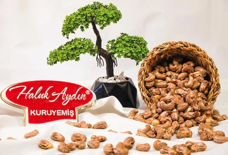 Haluk Aydın Kuruyemiş Kavrulmuş Zarlı Kaju 1 KG