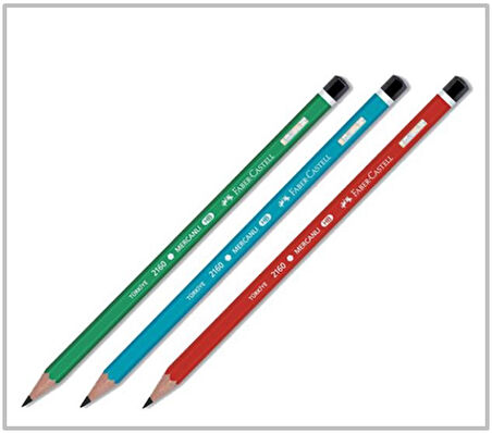 Faber Castell Kurşun Kalem Mercanlı - 6 adet