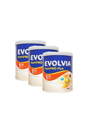 Evolvia Nutripro Plus 1 Prebiyotik Biberon Maması 3 x 800 gr