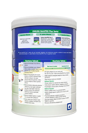 Evolvia NutriPRO Plus 2 Devam Sütü 1000 gr x 3 Adet