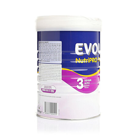 Evolvia Nutripro Plus 3 Prebiyotik Biberon Maması 1000 gr