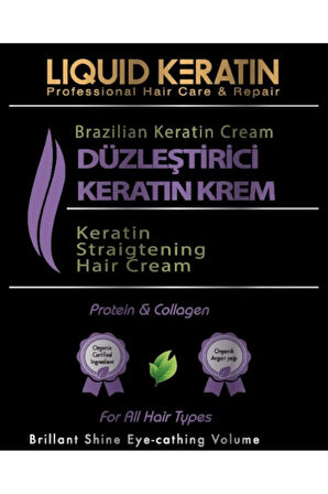 Saç Düzleştirici Keratin Kremi (500ML)