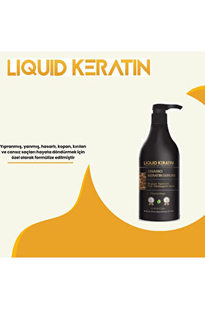 Onarıcı Saf Keratin Saç Bakım Serumu (500ml)