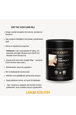 Yoğun Toz Açıcı ( Yakmadan Saç Açma) 500gr