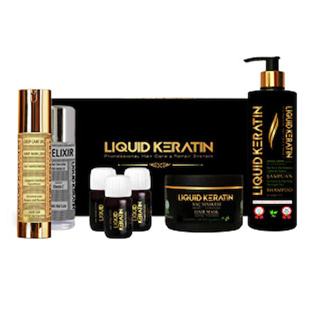 Mega Keratin Mini Set Kökten Uca Saç Bakımı