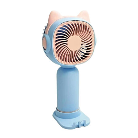 Inovaxis Mini El Fanı Taşınabilir Serinletici Şarjlı Vantilatör Tek Kademeli Hız Ayarı