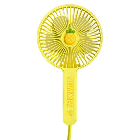 Inovaxis Mini El Fanı Taşınabilir Serinletici Şarjlı Vantilatör 3 Kademeli Hız Ayarı