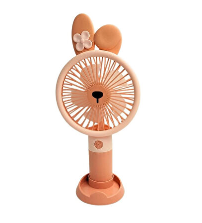 Inovaxis Mini El Fanı Taşınabilir Serinletici Şarjlı Vantilatör 3 Kademeli Hız Ayarı
