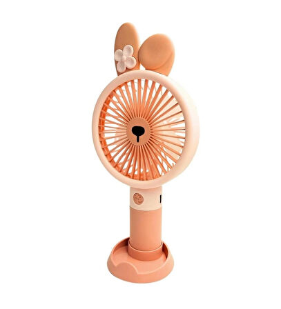 Inovaxis Mini El Fanı Taşınabilir Serinletici Şarjlı Vantilatör 3 Kademeli Hız Ayarı