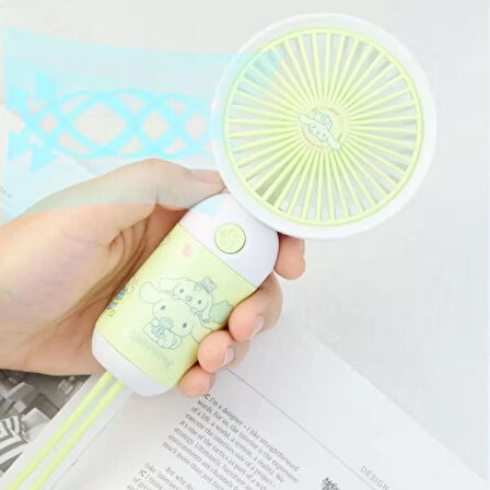 Inovaxis Stickler Taşınabilir Mini Fan, Şarjlı Mini Vantilatör